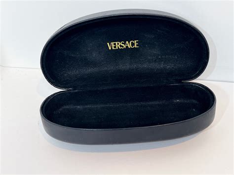 versace eyeglasses case